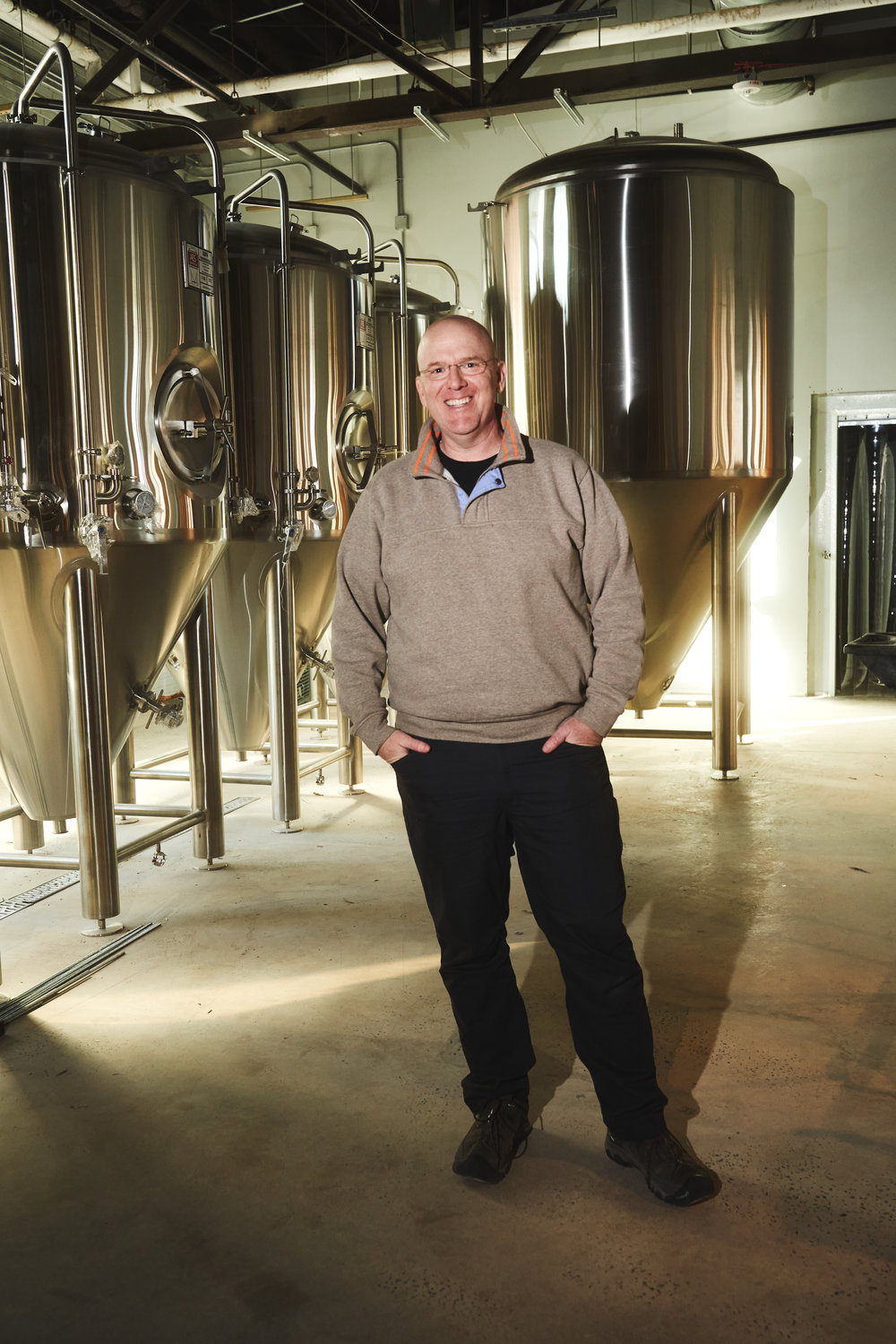 Michael Pipkin, owner of Havoc Brewing Company, which will be located in SoCo.
